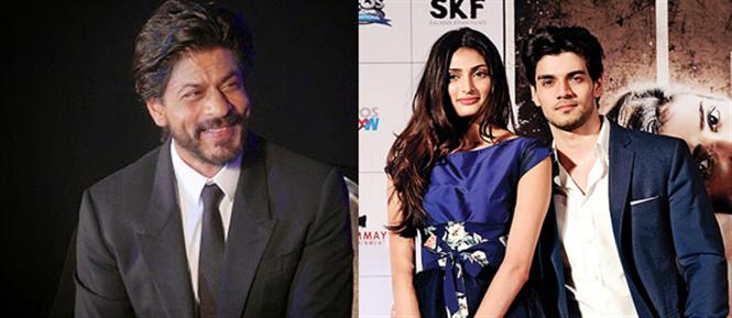 Shah Rukh Khan gives Best Wishes to 'Hero' stars Sooraj Pancholi and  Athiya Shetty