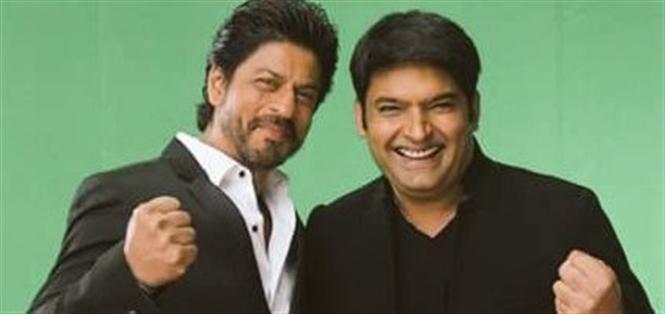 Shah Rukh Khan shoots promo for Kapil Sharma's show