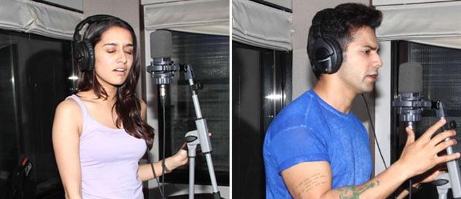 Shraddha Kapoor and Varun Dhawan croon for ABCD2