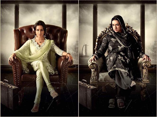 Shraddha Kapoor's two different looks in Haseena - The Queen of Mumbai 