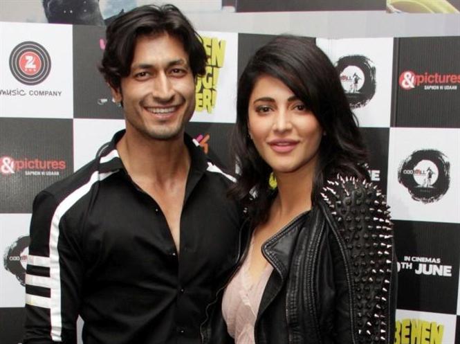 Shruti Haasan teams up with Vidyut Jammwal again for her next