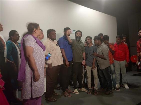 Silambarasan TR Attends Vendhu Thanindhathu Kaadu Show for the Specially Abled