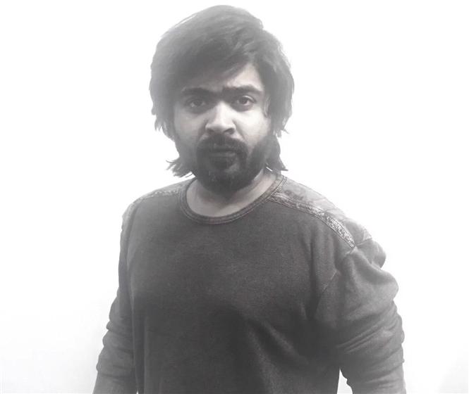 Simbu's rough look for AAA revealed