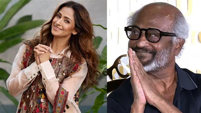 Simran Shares Dharman Look, Calls It "Another Beautiful Chapter" with Rajinikanth