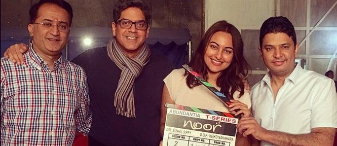 Sonakshi Sinha begins shooting for Noor