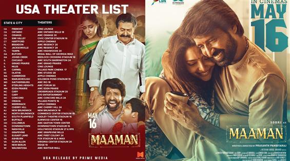 Soori-Starrer 'Maaman' to Premiere in the US on Ma...