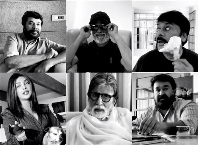 South Superstars, Bollywood Actors Campaign via a Short Film for Staying Home!