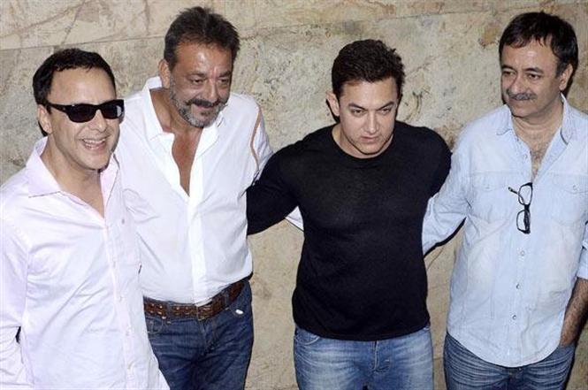 Special screening for Sanjay Dutt by PK team