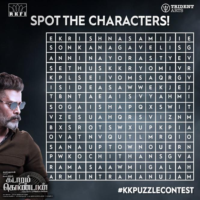 Spot the Chiyaan Vikram Characters & Win a Chance to attend Kadaram Kondan Trailer Launch!