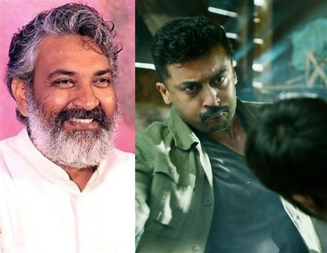 S.S. Rajamouli to unveil Kaappaan Telugu Title!