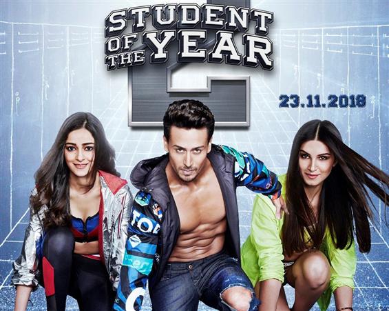 Student of the Year 2 Motion Posters feat. Tiger Shroff, Ananya Pandey, Tara Sutaria