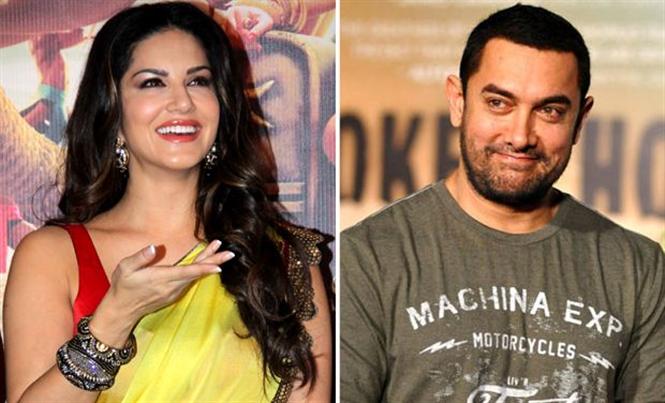 Aamir Khan Ki Xx Movie - Sunny Leone meets Aamir Khan in Delhi Hindi Movie, Music Reviews and News