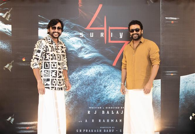Suriya 45 begins with a pooja ceremony! Stills out