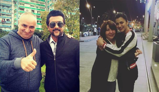 Suriya and Shruthi Haasan shoot in Georgia for S3