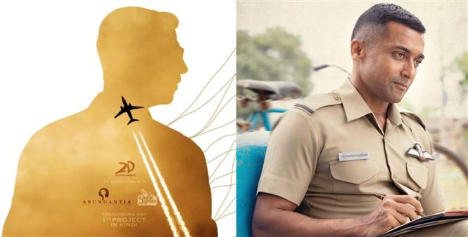Suriya films his cameo in Soorarai Pottru Hindi remake!