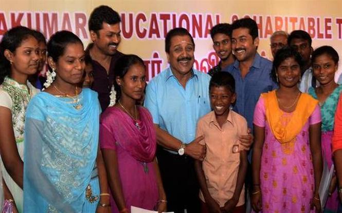 Suriya's Agaram Foundation honours student acheievers