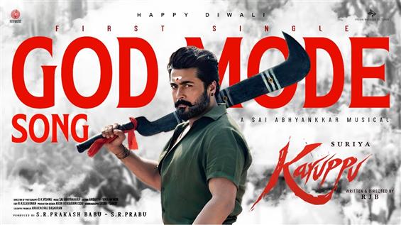 Suriya's Karuppu Lyrical Song God Mode Released