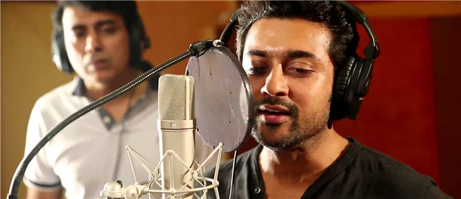 Surya turns Singer in Anjaan