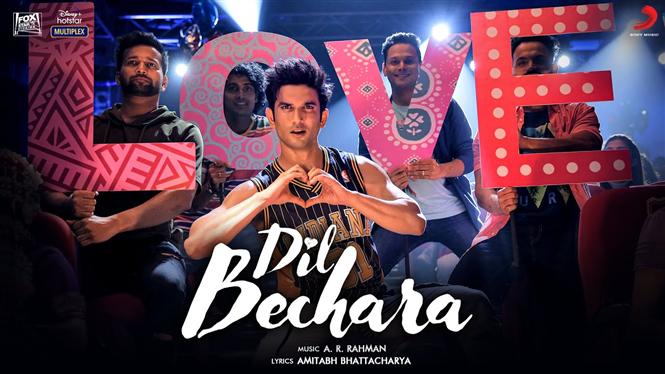 Susant Singh Rajput's Dil Bechara Title Track Video is here! Hindi ...