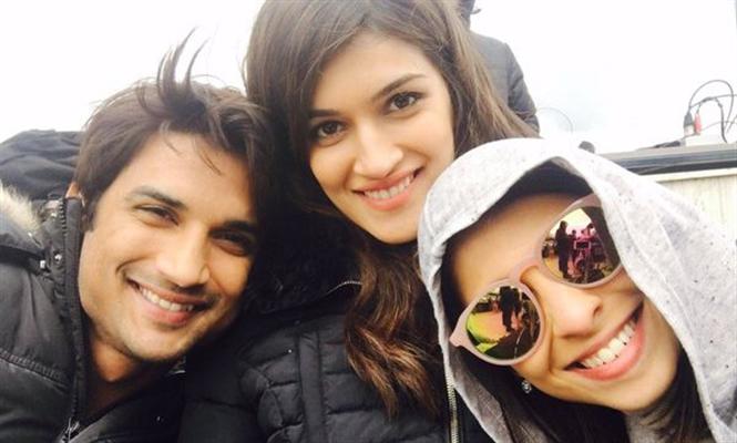 Sushant Singh Rajput and Kriti Sanon shoot a love song for Raabta