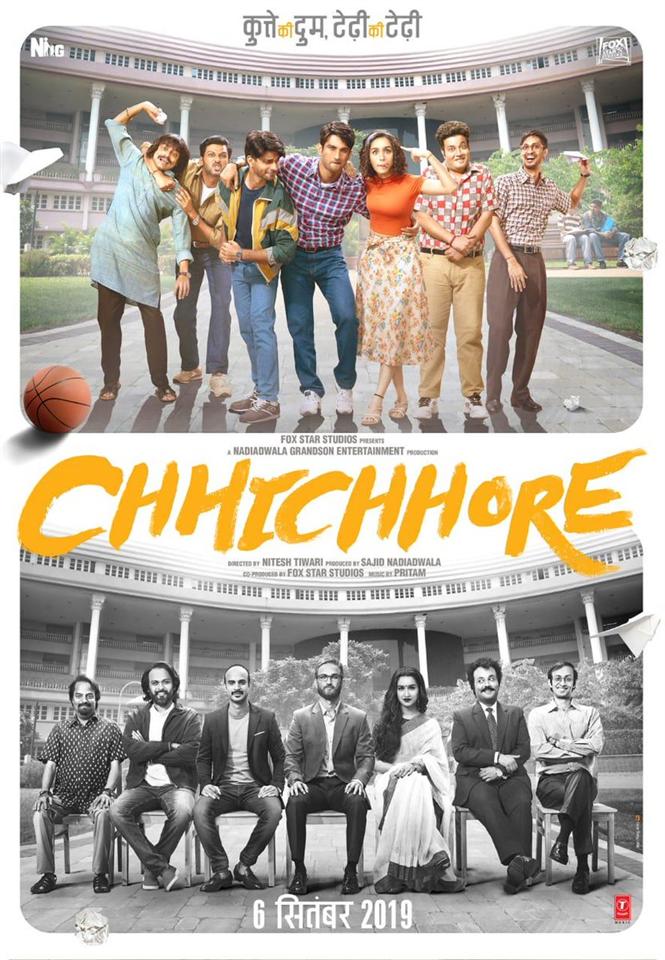 Sushant Singh, Shraddha Kapoor starrer Chhichhore gets a new poster