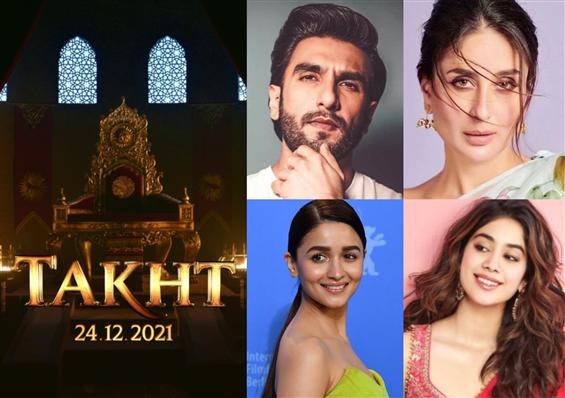 Takht: Karan Johar shelves his Rs. 300 Cr. multi-starrer!