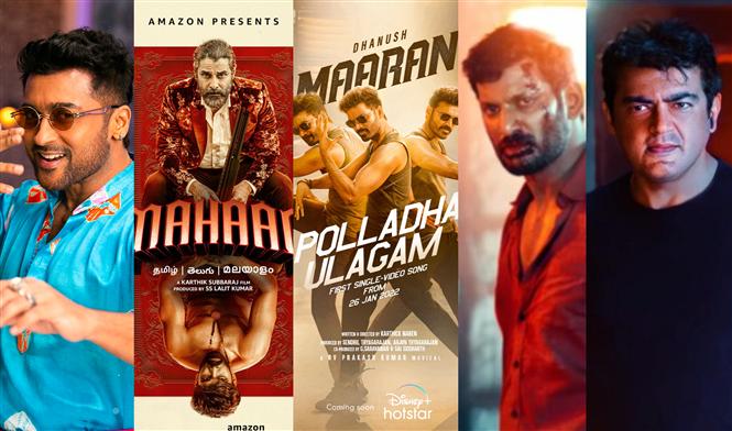Tamil films releasing in theaters, OTT this February, 2022!