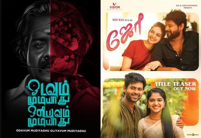 Tamil Movies on OTT This Week: Joe, Odavum Mudiyadhu Oliyavum Mudiyadhu