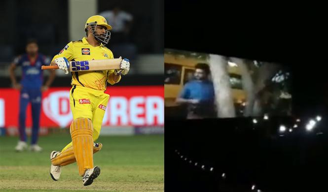 Tamil theater crowd cheers for MS Dhoni mid-movie!