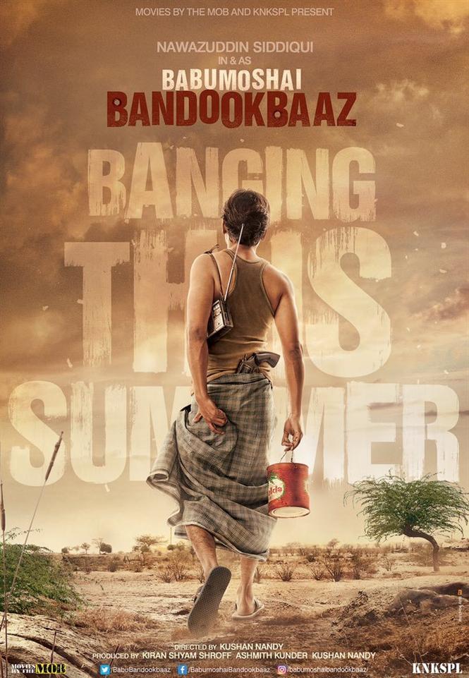 Teaser Poster of Nawazuddin Siddiqui from 'Babumoshai Bandookbaaz'