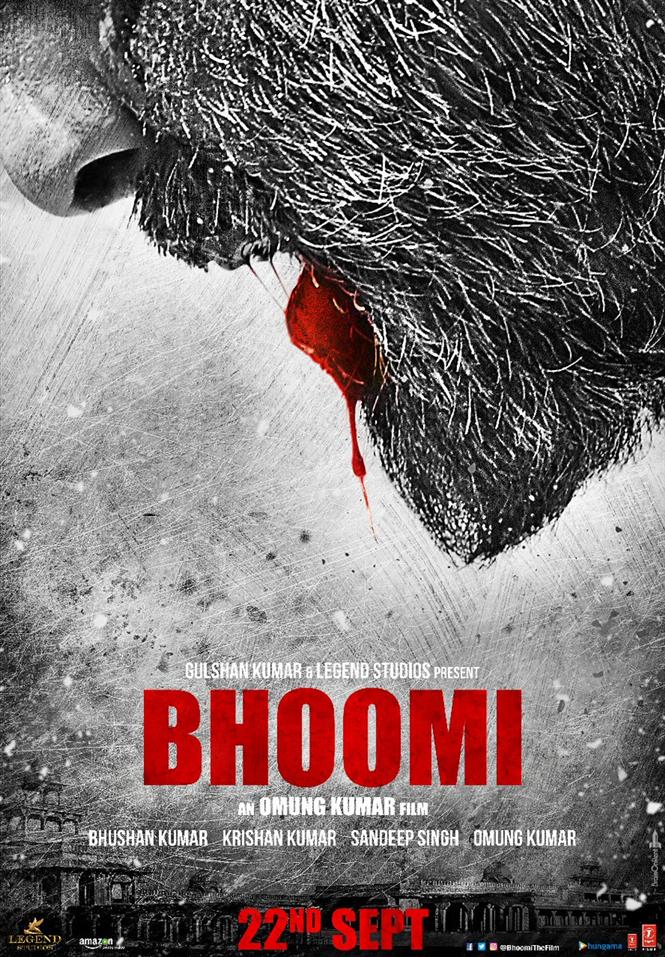 Teaser Poster of Sanjay Dutt's 'Bhoomi'