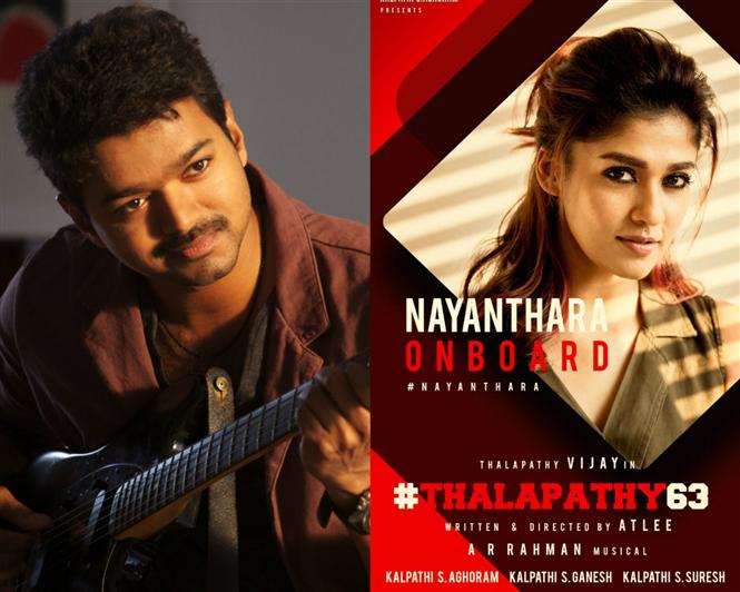 Thalapathy 63: Nayanthara to be paired opposite Vijay!