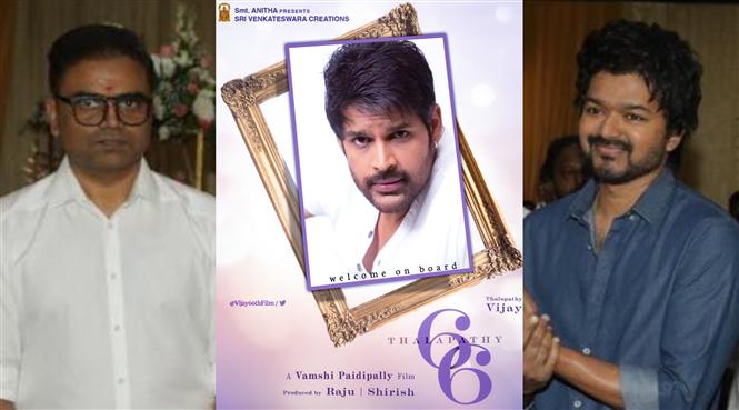 Thalapathy 66: Shaam confirms being part of Vijay, Vamshi's film!