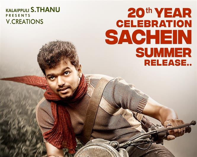 Thalapathy Vijay's 'Sachein' to Return in 4K for 20th Anniversary