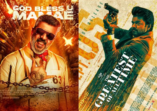 The GOAT Vs Good Bad Ugly: Ajith, Vijay exchange dialogues & more!