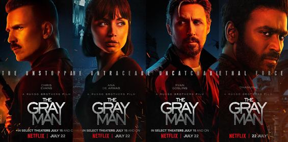 The Gray Man: Twitter Emoji, Official Posters & Tr...