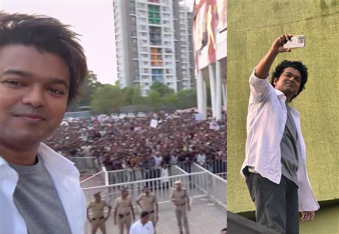 The Greatest of All Time: Actor Vijay back in Chennai after recreating signature selfie moment in Kerala