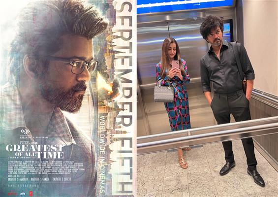 The Greatest of All Time cameo behind Vijay, Trisha's viral selfie?