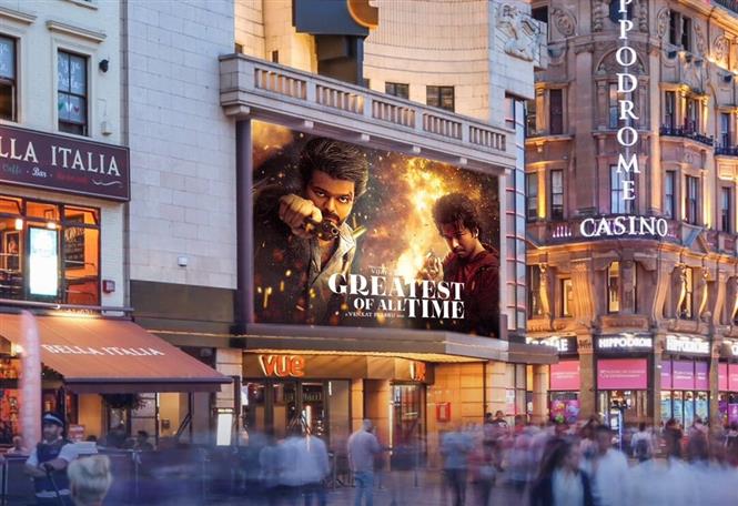 The Greatest of All Time Vijay to go on London's Leicester Square screen