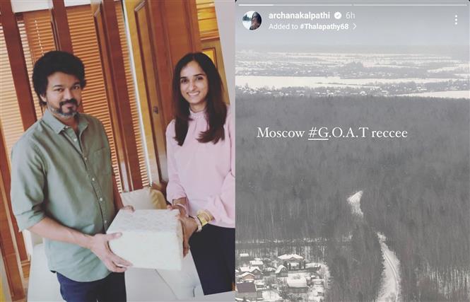 The Greatest of All Time: Vijay's producer shares updates of Moscow recce