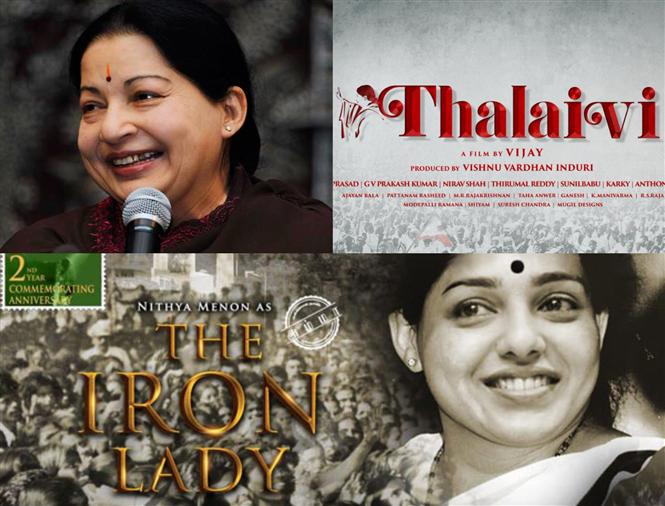 The Iron Lady & Thalaivi : Updates on two of the three Jayalalitha Biopics!
