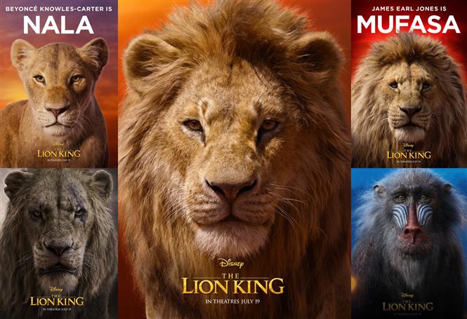 The Lion King Disney Unveils New Character Posters Tv Spot
