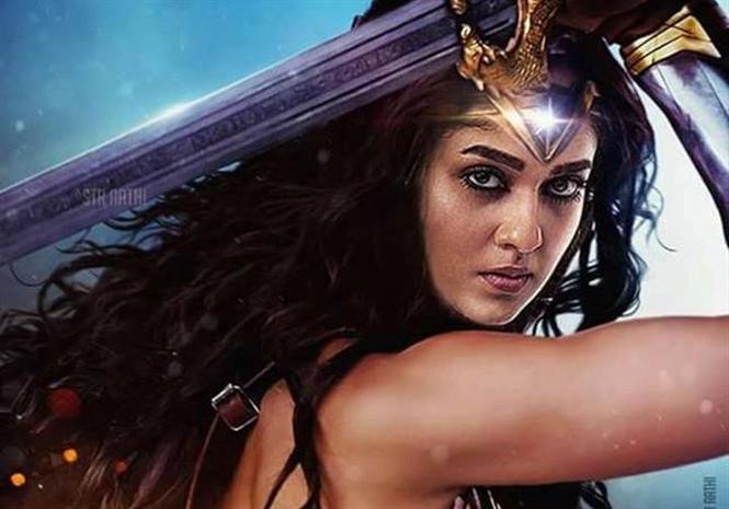 These posters of Kollywood heroines as Wonder Woman are trending