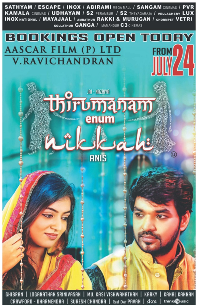 Thirumanam Ennum Nikkah Bookings open today