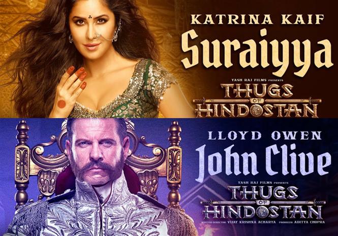 Thugs of Hindostan: Katrina Kaif as Suraiyya, Llyod Owen as John Clive!