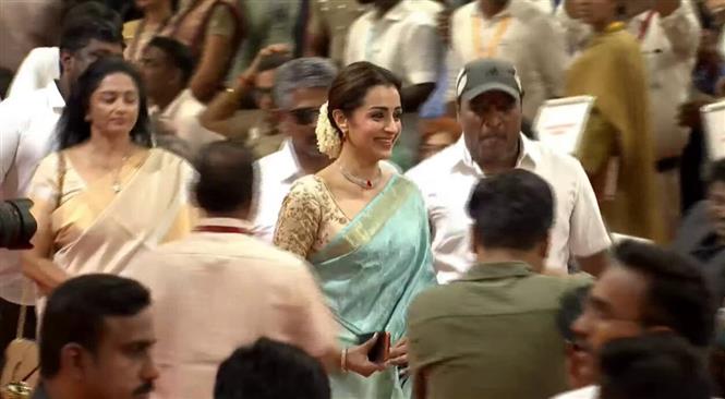 Trisha Attends Vijay's Chief Minister Oath -Taking Ceremony