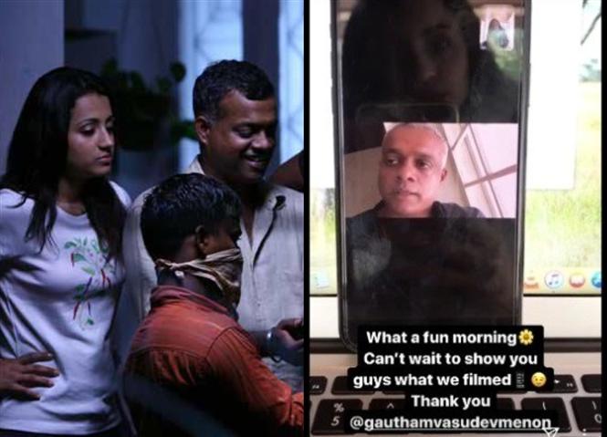 Trisha, Gautham Menon reunite for Lockdown Video!