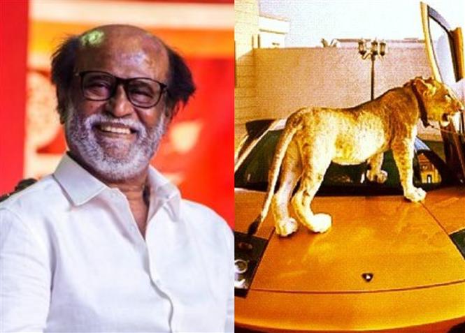 Twitter takes a confused minute to connect #LionInLamborghini & Rajinikanth!