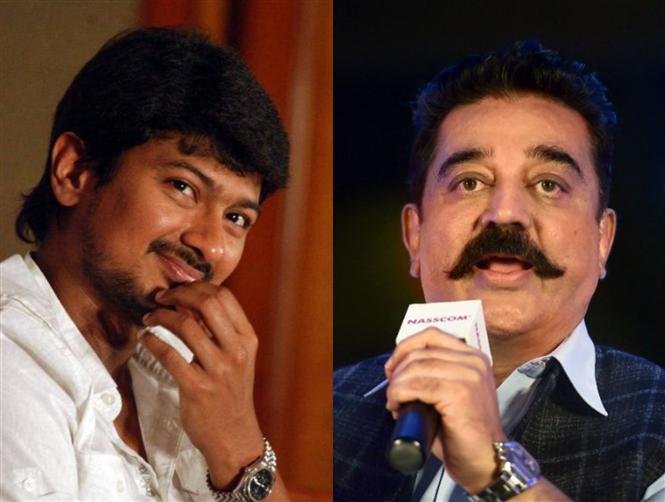 Udhayanidhi Stalin wrongly tweets against Kamal Haasan yet again!