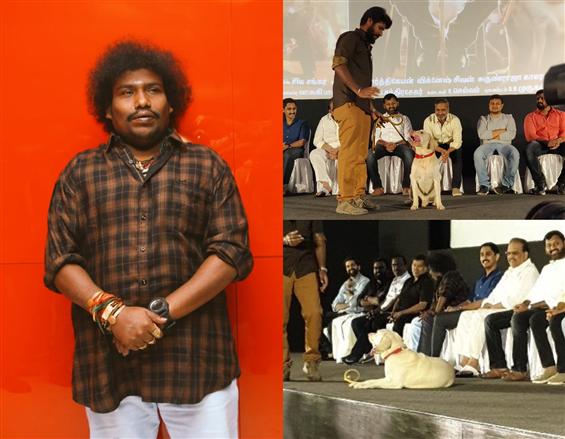 Undertaker shares spotlight with Yogi Babu at Gurkha Audio Launch